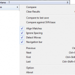 Plugin para comparar código en Notepad++