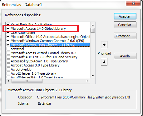 mostrar un cuadro de dialogo para abrir un archivo en Microsoft Access