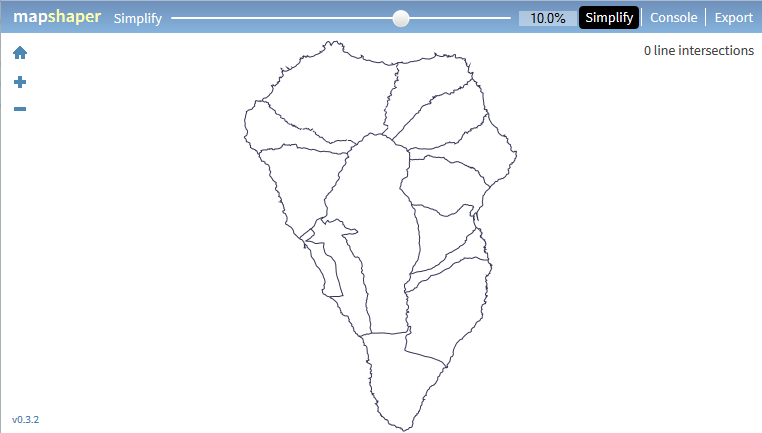 Cómo reducir el tamaño de un GeoJSON